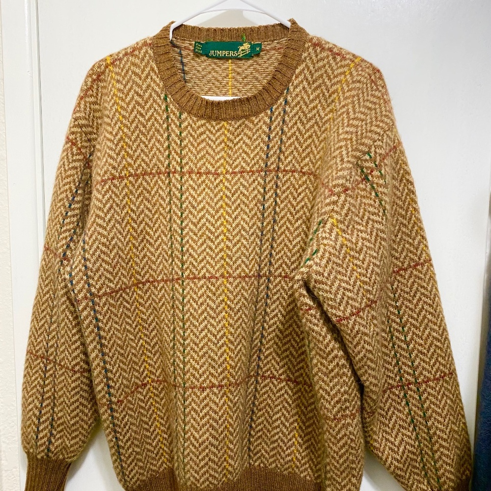 Vintage Jumpers  Size M Women’s Brown Pullover  Sweater